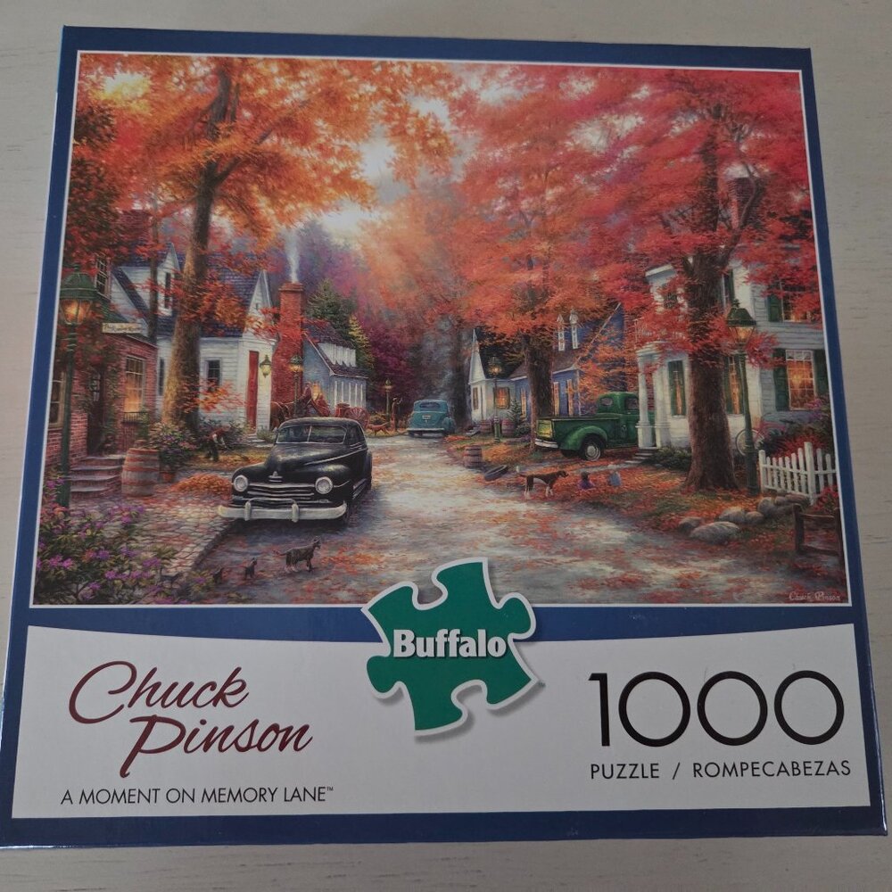 Buffalo Chuck Pinson "A moment in Time" 1000 Pc. Jigsaw puzzle
